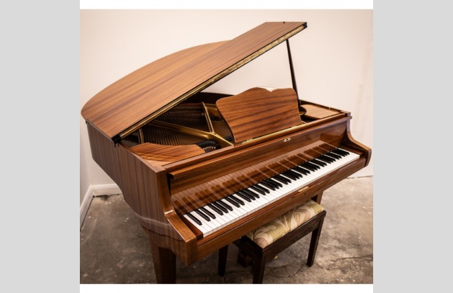 Wilhsteinman Polished Mahogany Baby Grand Piano, Used - All Inclusive Premium Package (SN:309962) - Image 5